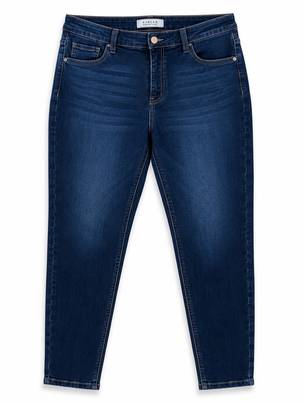 KanCan Signature Kurvy Ultra High Rise Skinny Jeans Dark Wash Size 34x29
